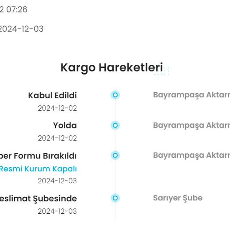 Kargoist Teslimat Yapmıyor!