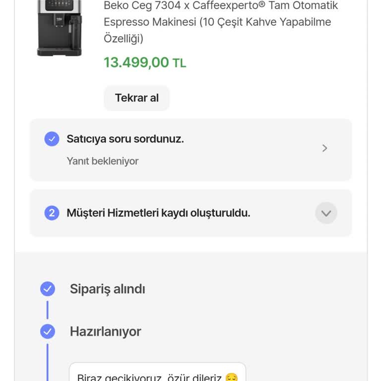 Hepsiburada'dan Sipariş Verdim, Kargoya Verilmedi!