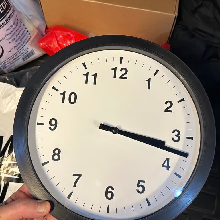 IKEA Duvar Saatinin Beklenmedik Gürültüsü