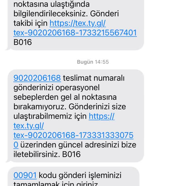 Teslimat Seçeneklerinde Yaşanan Sorun Ve Gecikme