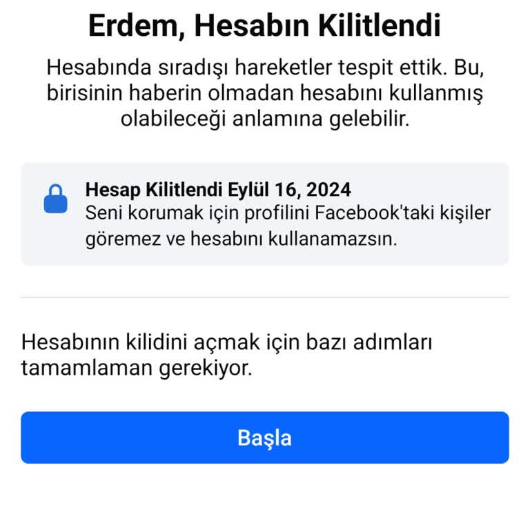 Probleme mit Facebook Kontoentsperrung nach Änderung der Telefonnummer