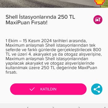 Akaryakıt Kampanyası Ödülü Hala Yüklenmedi