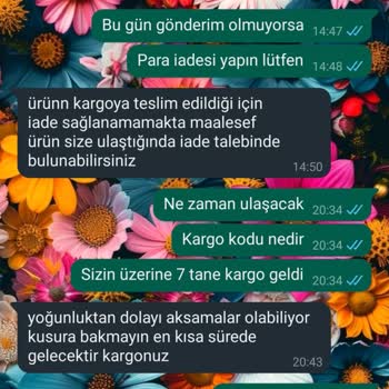 Ürünlerim Nerede? Para İadesi Bekliyorum