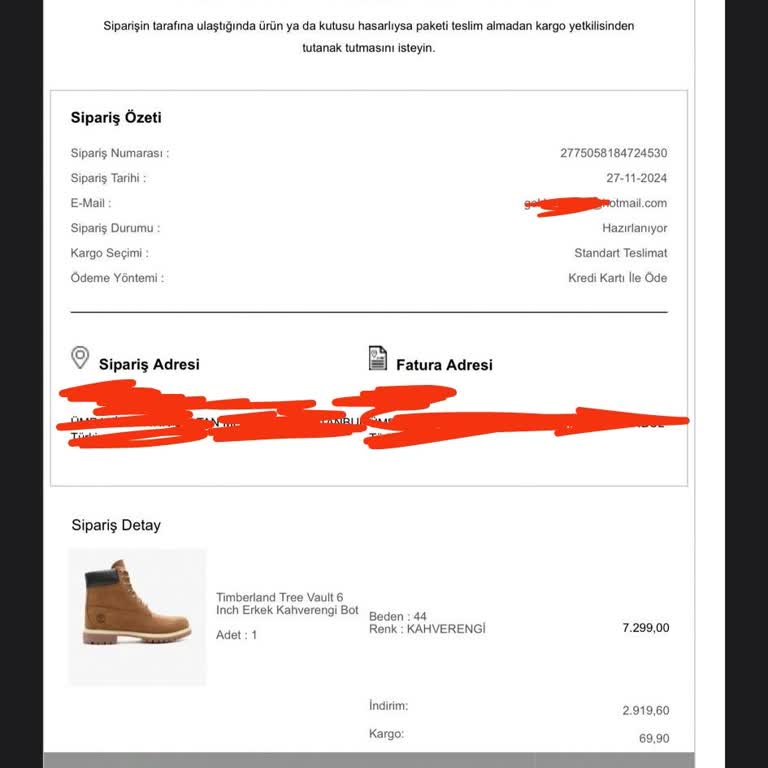 Kasım İndirimi Sonrası İptal Edilen Sipariş Mağduriyeti