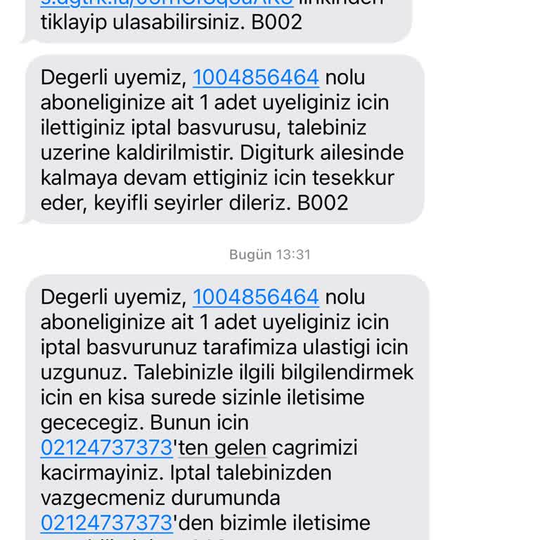 14 Yıllık Üyelikte Beklenmedik İptal Süreci Ve Ek Ücretler