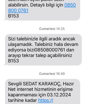 Müşteri Hizmetlerine Ulaşamama Sorunu