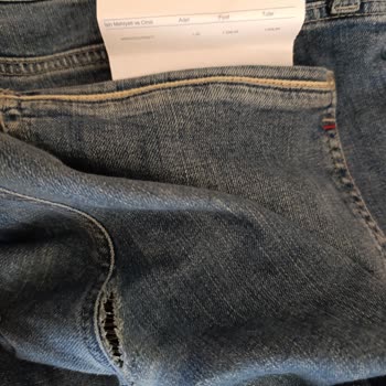 Mavi Jeans Kot Pantolonun Kısa Sürede Açılması