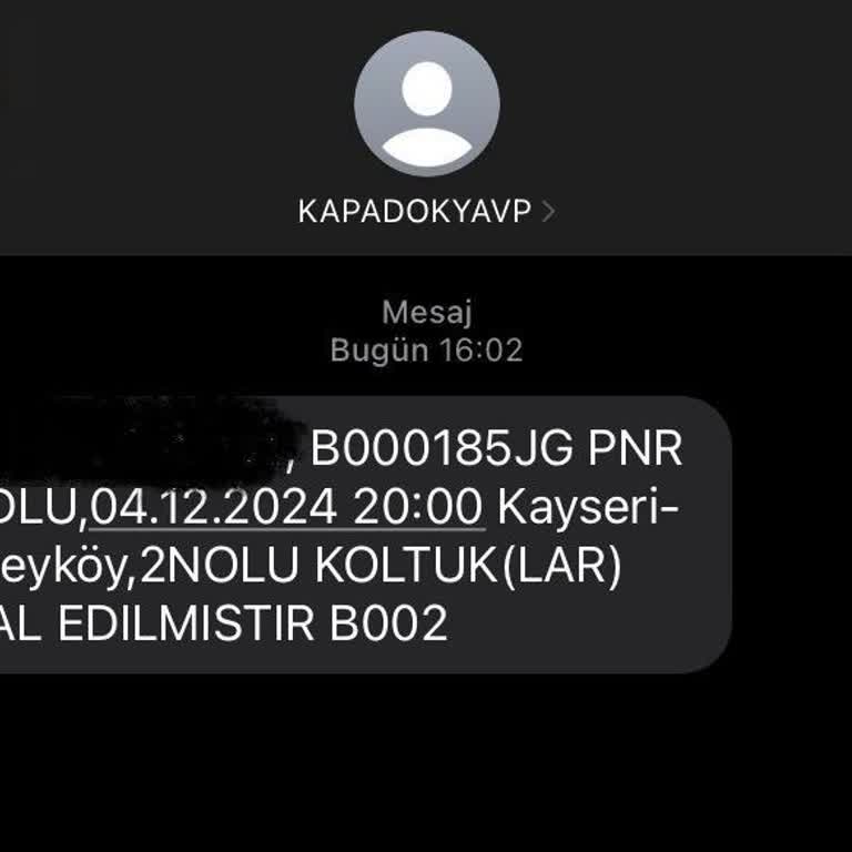 İptal Edilen Sefer Ve Saygısız İletişim