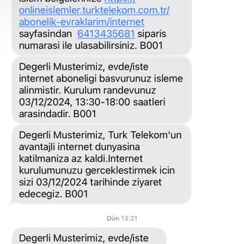 İnternet Bağlantı Sorunu Ve Kurumun İlgisizliği
