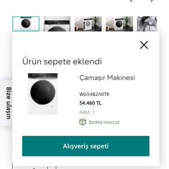 Siemens Çamaşır Makinesi Teslimat Sorunu
