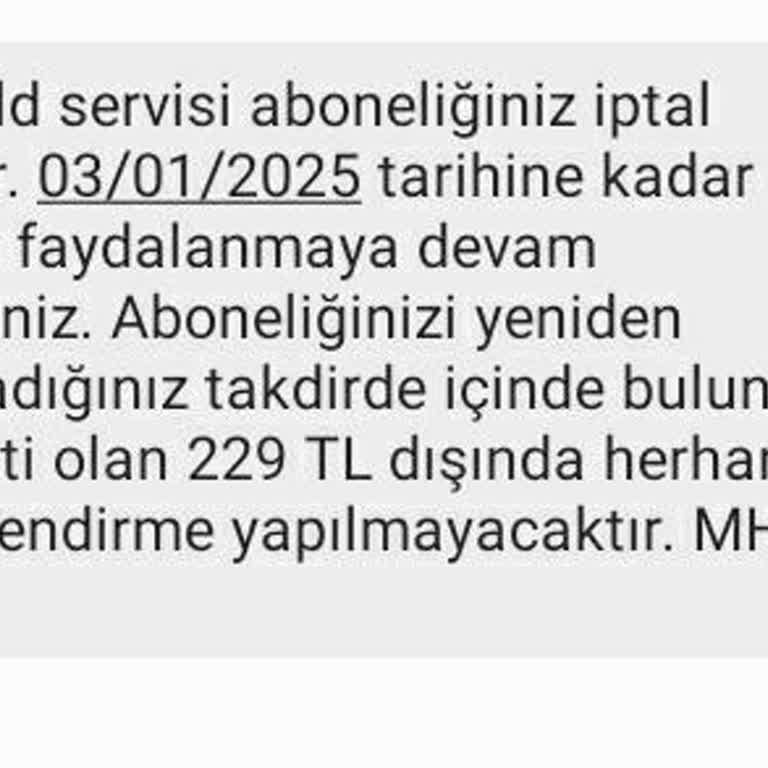 Vodafone İzinsiz Abonelik Ve İletişim Sorunu