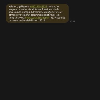 Aras Kargo'nun Adres Eksikliği Bahaneleriyle Teslimat Sorunu