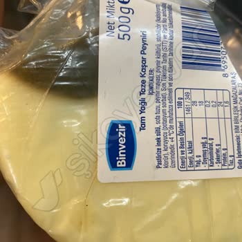 Binvezir Kaşar Peynirinde Küflenme Sorunu