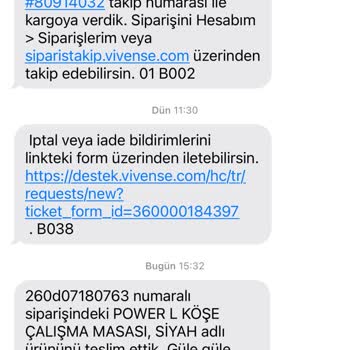 Vivense'de İade Sorunu: Seri Üretim Mağduriyeti