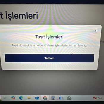 UTTS I Ulusal Taşıt Tanıma Sistemi Taşıt Ekle Bölümü Çalışmıyor!