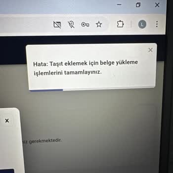 UTTS I Ulusal Taşıt Tanıma Sistemi Taşıt Ekle Bölümü Çalışmıyor!