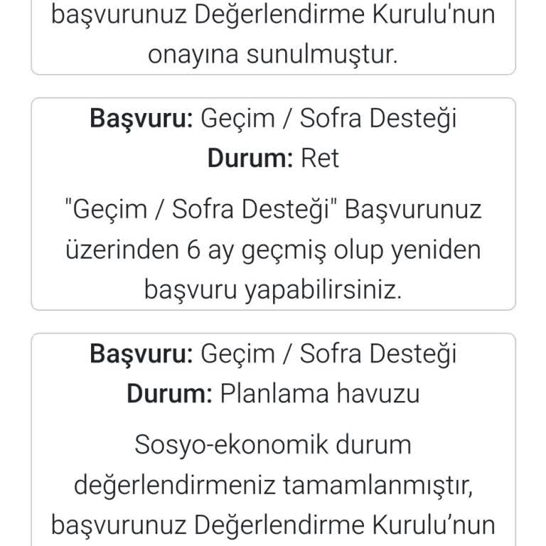 Başvurumuzun Gecikmesi Ve Mağduriyetimiz