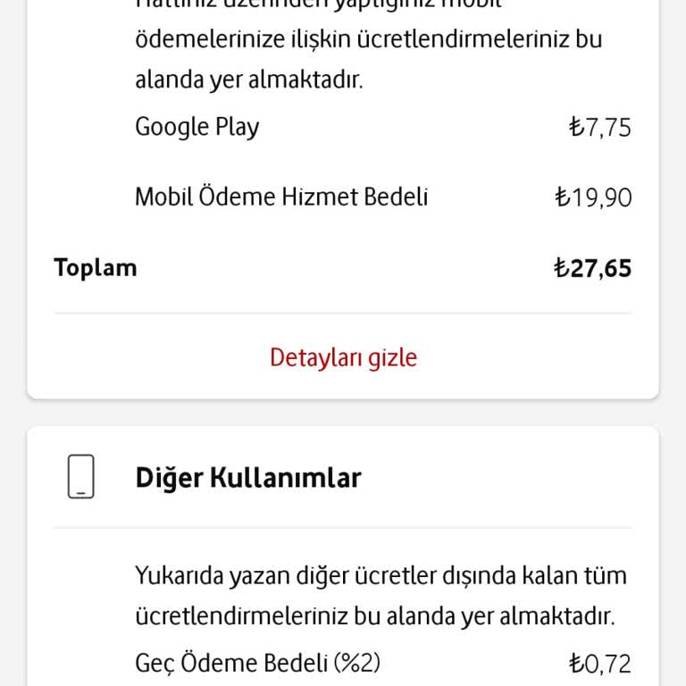 Mobil Ödeme Hizmet Bedeli Sorunu