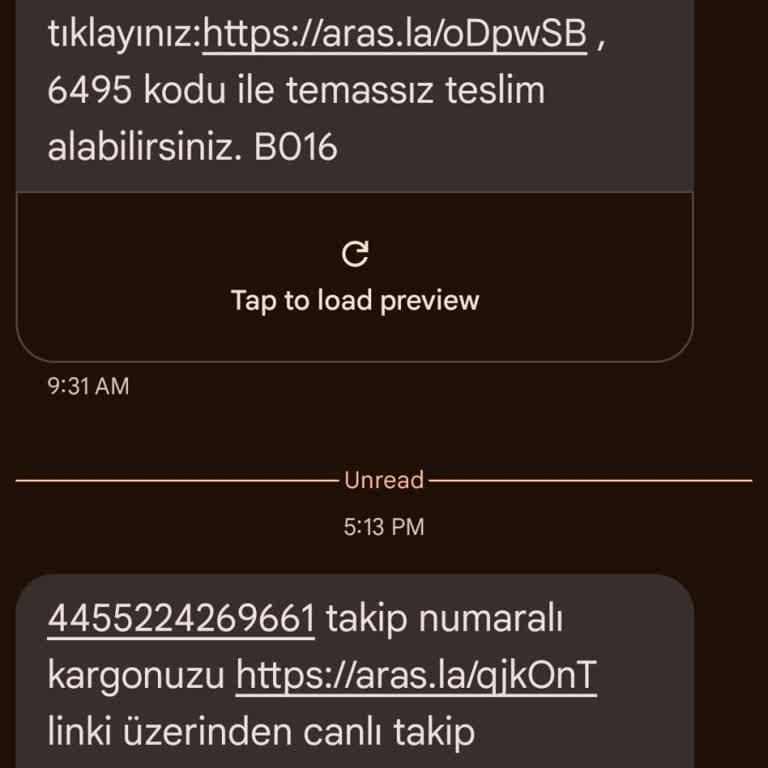 Yanlış Takip Numarası Ve Ulaşılmaz Müşteri Hizmetleri
