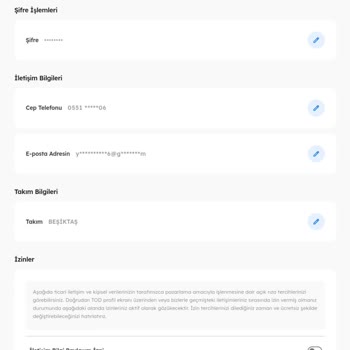 Tod Üyeliğimde Paket Sorunu