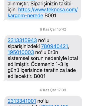 İndirim Fırsatında İptal Edilen Sipariş Ve Yetersiz Bilgilendirme