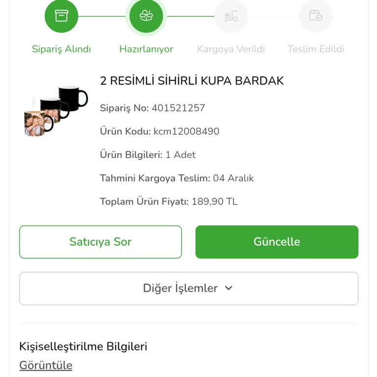 Sihirli Kupa Siparişim Neden Sürekli Gecikiyor?