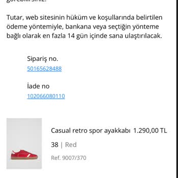 Kayıp Ayakkabı Siparişi Ve İletişim Sorunları