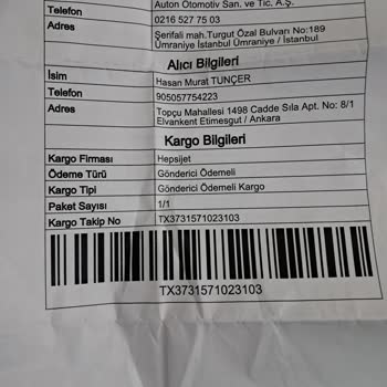 Eksik Ürün Teslimatı Ve İade Talebi