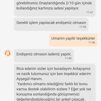 Yanlış İade Ve Geciken Ücret İadesi Sorunu