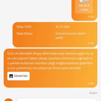 Yanlış Gönderilen Ürün Ve İade Süreci Sorunu