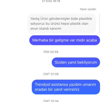 Yanlış Gönderilen Ürün Ve İade Süreci Sorunu