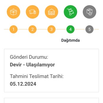 Kargo Teslimatında Yanıltıcı Güncelleme