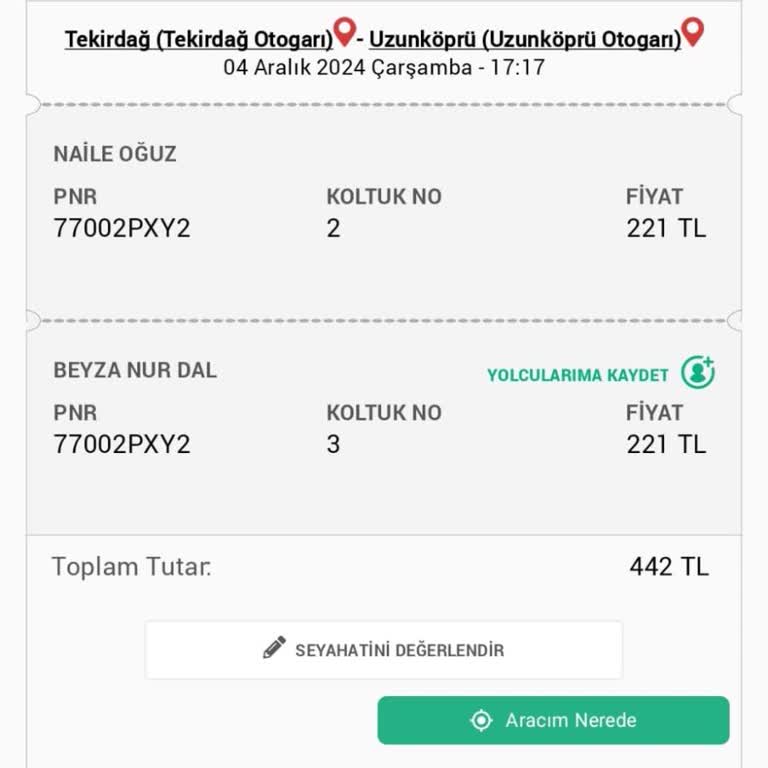 Aktur Şirketi Yolcu Bilgilendirmesi Ve Garaj Sorunu