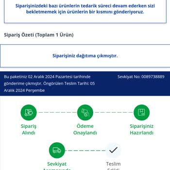 Yanlış Yönlendirme Ve Teslimat Sorunu