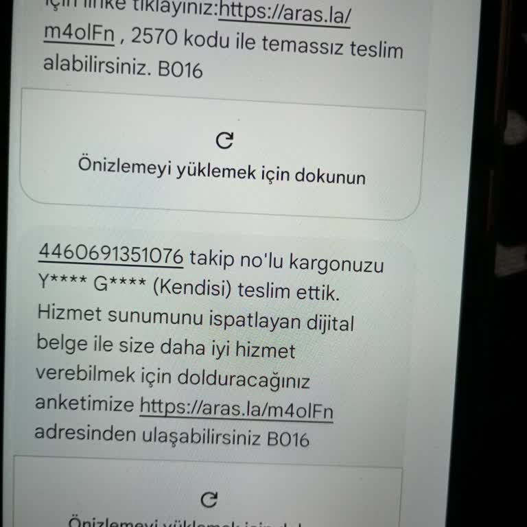 Teslim Edilmeyen Kargo Ve Saygısız Kurye