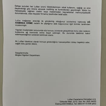 Kaliteli Markanın Hayal Kırıklığı: Red Cevabı Ve Anlaşılmaz Bilgilendirme