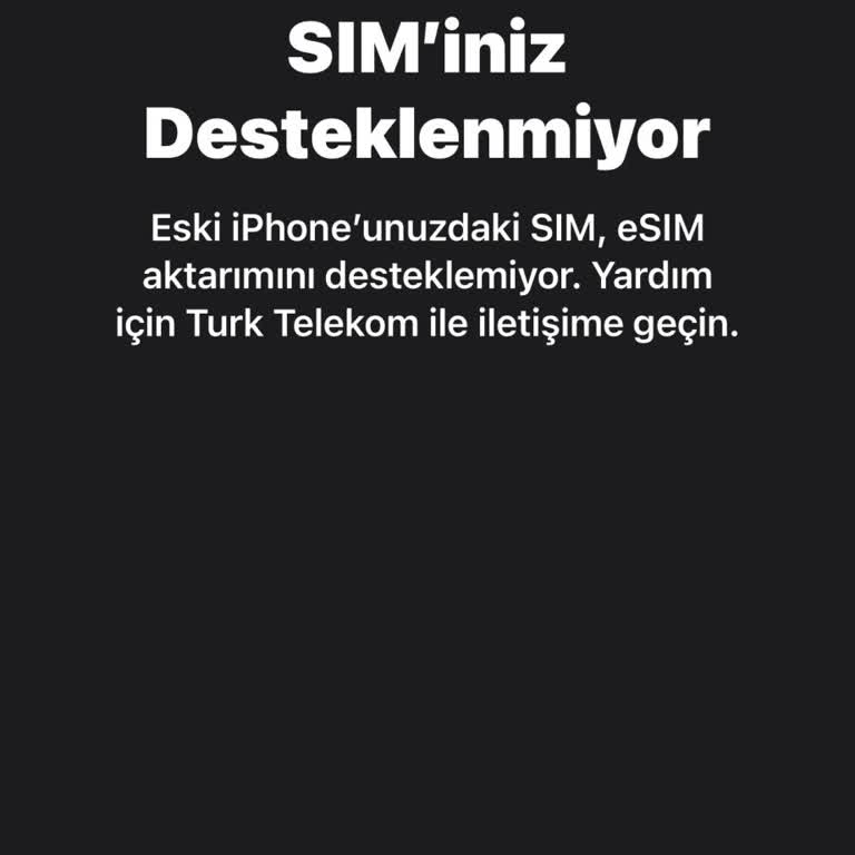 Türk Telekom Esım Desteği Eksikliği