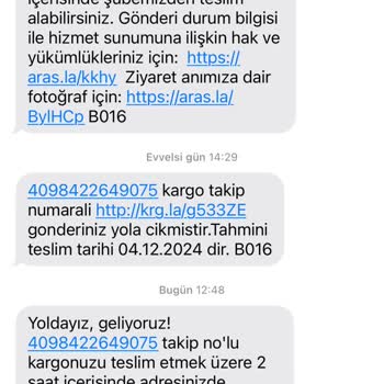 Aras Kargo Teslimatında Sürekli Aksaklık