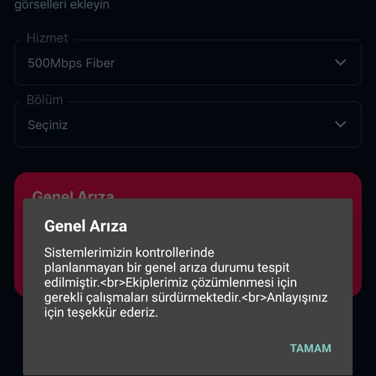 İnternet Sorunu Ve Yetersiz Müşteri Desteği