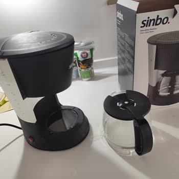 Sinbo Kahve Makinesi İlk Kullanımda Kırıldı Ve Bekleme Süreci