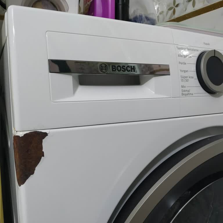 Bosch Çamaşır Makinesi Kalite Sorunu Ve Paslanma