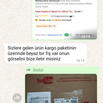 Yanlış Boy Saat Camı Ve İletişimsizlik Sorunu