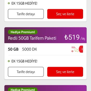 Vodafone İnternet Sorunu Ve Kısıtlı Paket Seçenekleri