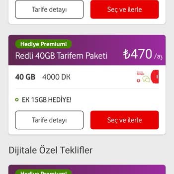 Vodafone İnternet Sorunu Ve Kısıtlı Paket Seçenekleri