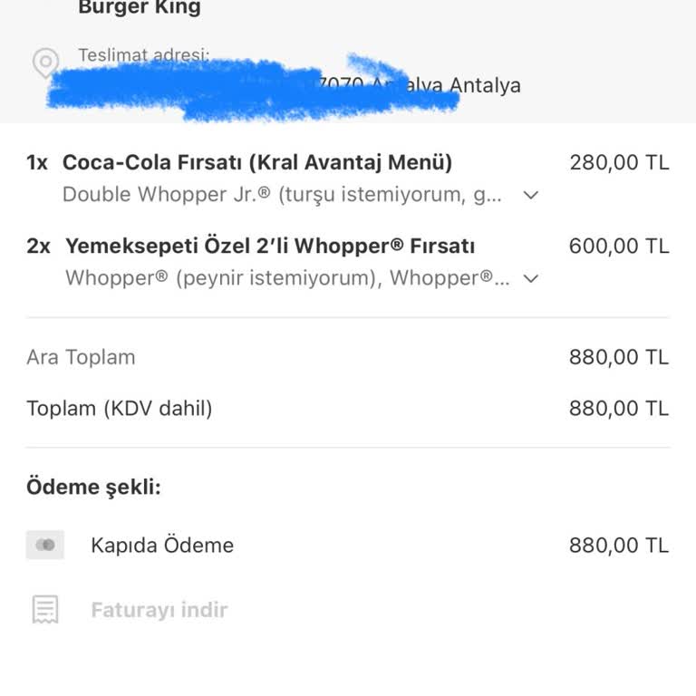 Siparişin İptali Ve İletişim Sorunu