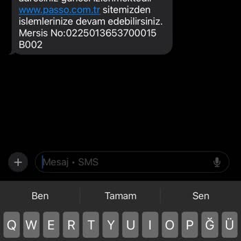 Passolig'de Güncellenmeyen Mail Adresi Ve Bilet Alım Sorunu