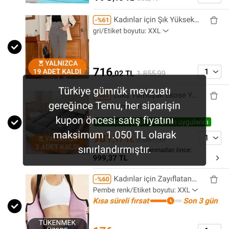 Temu Sorunları Düzeltin!