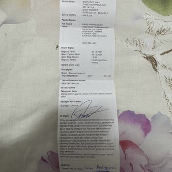 Kurulum Eksiklikleri Ve Su Sızıntısı Sorunu