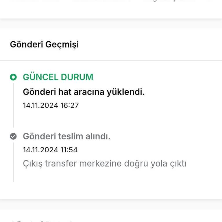 Bir Aydır Gelmeyen Kargo Ve İletişim Sorunu