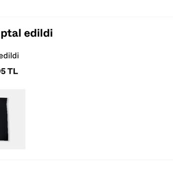 Stok Sorunu: Sipariş İptali Sonrası Mağduriyet